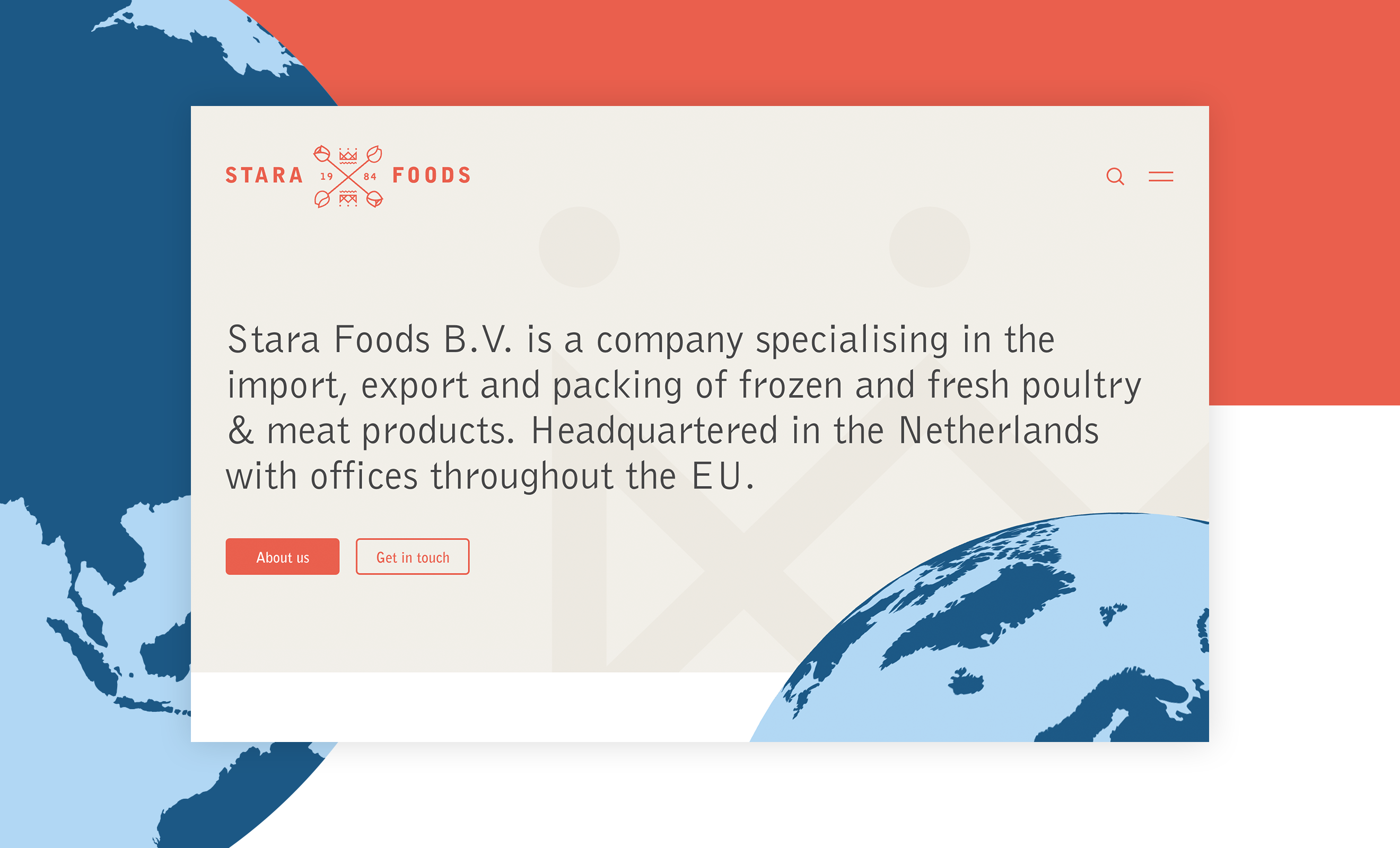 Stara Foods website