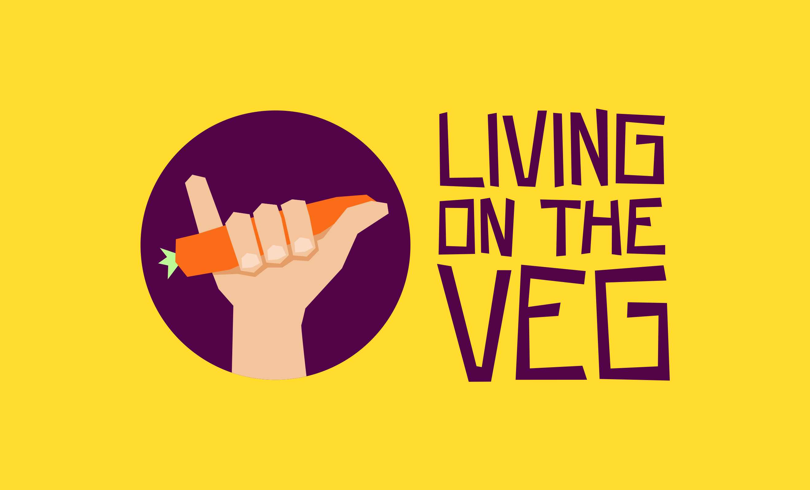 Living on the Veg logo